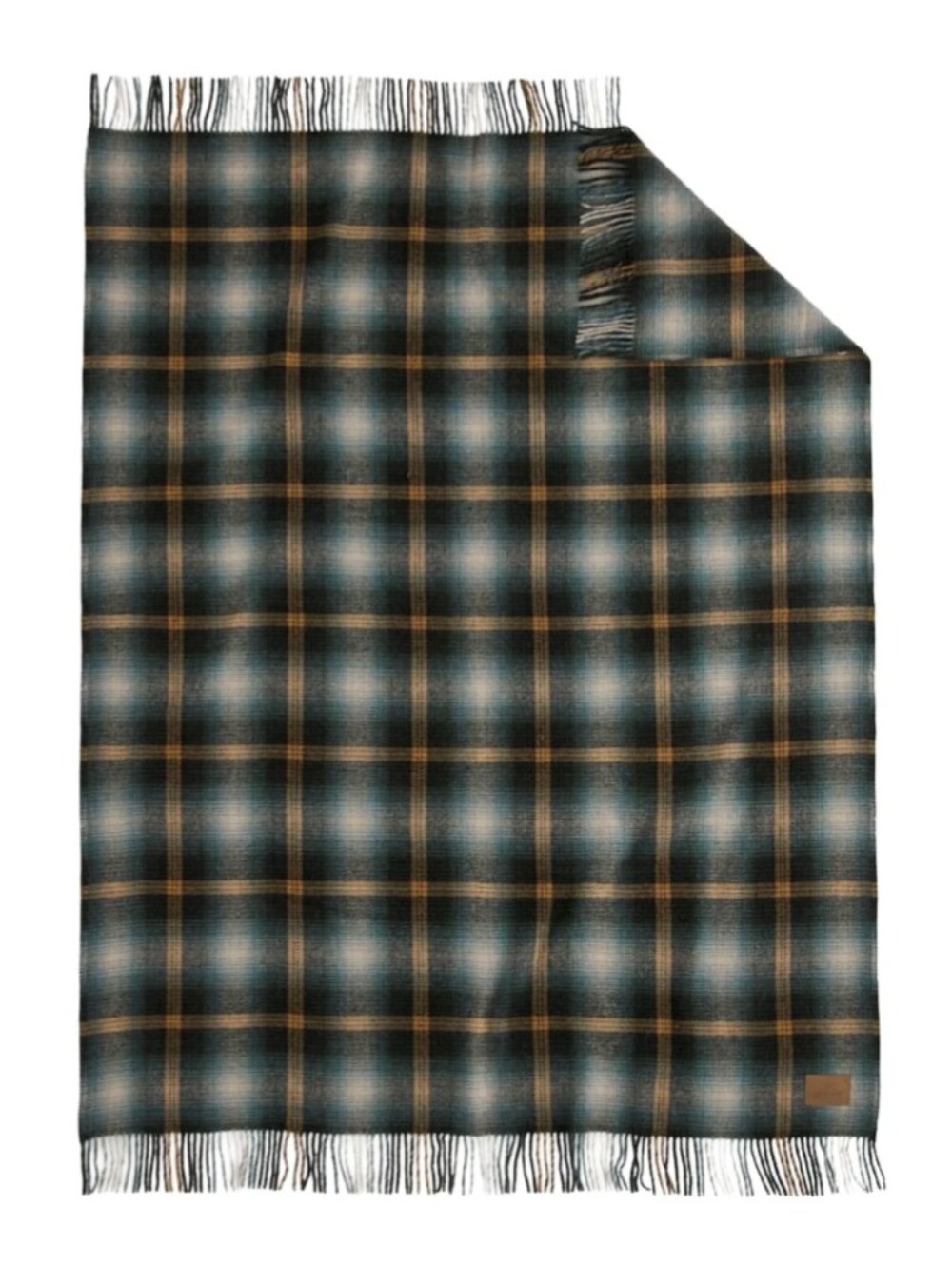 Pendleton Motor Robe Blanket Townsend Plaid Wool 52"x63" - Picture 2 of 8